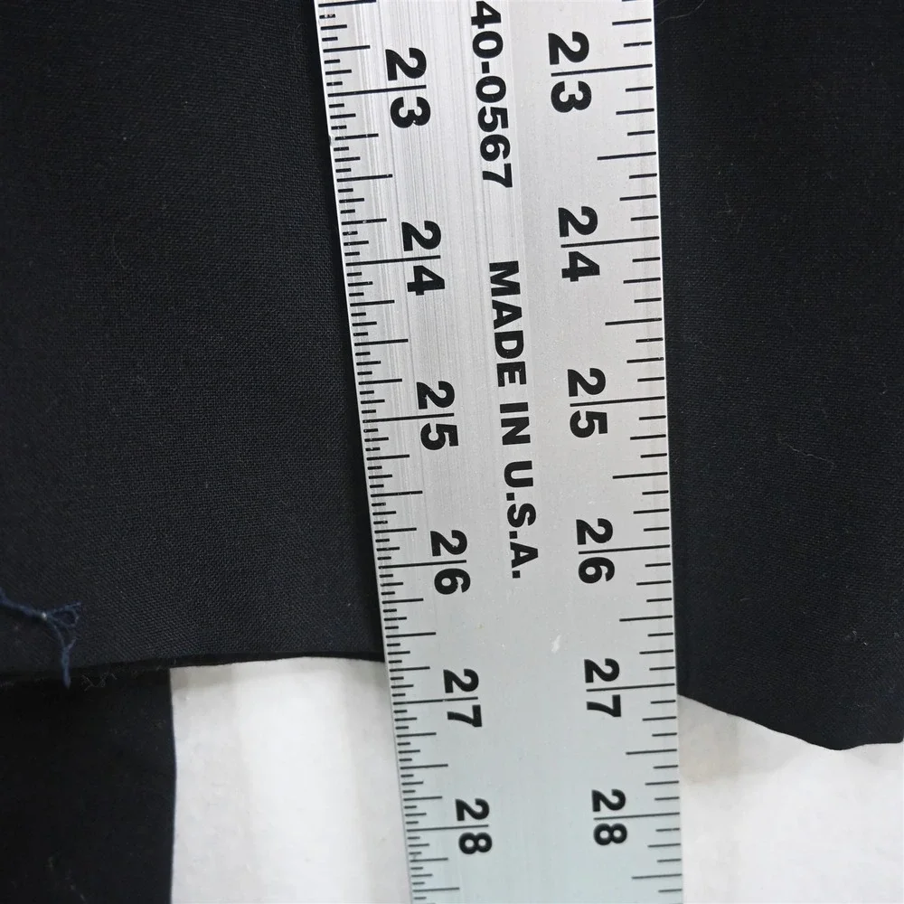 CM Gold Series 60R Solid Black Wool Mens Blazer Suit Jacket‎ Sport Coat